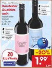 Dornfelder Qualitätswein Angebote von Villa am Weinberg bei Netto Marken-Discount Saarbrücken für 1,99 €