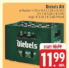 Alt Angebote von Diebels bei EDEKA Kamp-Lintfort für 11,99 €