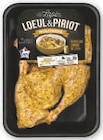 Cuisse ou rable de lapin marine decoupe - LOEUL ET PIROT en promo chez U Express Brest à 8,99 €