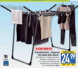 Standtrockner Pegasus 150 Solid Slim Black im Angebot bei EDEKA in Augsburg Standtrockner Pegasus 150 Solid Slim Black Angebote von Leifheit bei EDEKA Augsburg für 24,99 €