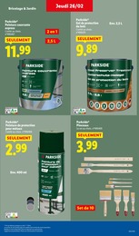 Offre Pinceau dans le catalogue Lidl du moment à la page 3