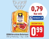 Herzstücke Buttertoast Angebote von EDEKA bei E center Schwabach für 0,79 €