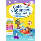 Cahier de vacances Magnard en promo chez Carrefour Cahier de vacances Magnard dans le catalogue Carrefour