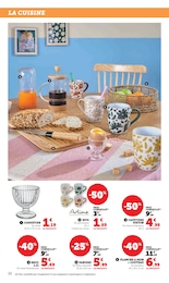 Prix et réduction Mug dans le prospectus Super U en cours Offre Mug dans le catalogue Super U du moment à la page 10