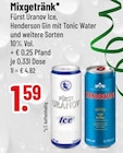 Fürst Uranov Ice oder Henderson Gin mit Tonic Water von  im aktuellen Trinkgut Prospekt für 1,59 €