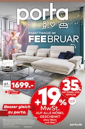 Ecksofa Angebot & Preis im aktuellen porta Möbel Prospekt Ecksofa Angebot im aktuellen porta Möbel Prospekt auf Seite 1