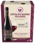 Côtes du Rhône Villages AOP Rouge Croix des Alliances - U - U Express à Boulogne-Billancourt Côtes du Rhône Villages AOP Rouge Croix des Alliances - U en promo chez U Express Boulogne-Billancourt à 11,19 €