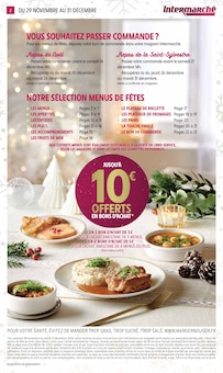 Prospectus Intermarché en cours, "MENU À PARTIR DE 10€ PAR PERSONNE", page 2 sur 24