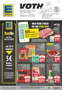 EDEKA Prospekt der Woche "Aktuelle Angebote" Seite 1, 05.05.2025 bis 10.05.2025 für Lemgo Aktueller EDEKA Prospekt "Aktuelle Angebote" Seite 1 von 24 Seiten für Lemgo