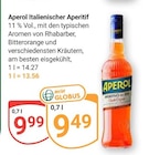 Aktuelles Aperol Angebot bei GLOBUS in Mannheim ab 9,49 €