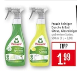 Reiniger Dusche & Bad Citrus Angebote von Frosch bei Marktkauf Lörrach für 1,99 €