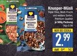 Knusper-Müsli Triple Choc von Edeka Herzstücke im aktuellen EDEKA Prospekt für 2,99 €
