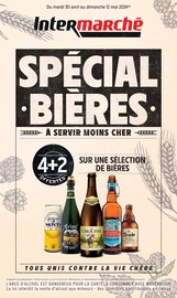 Catalogue Supermarchés Intermarché en cours à Super Lioran et alentours, "SPÉCIAL BIÈRES À SERVIR MOINS CHER", 16 pages, 30/04/2024 - 12/05/2024