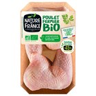 Cuisse de poulet fermier Bio - NATURE DE FRANCE en promo chez Carrefour Argenteuil à 9,50 €