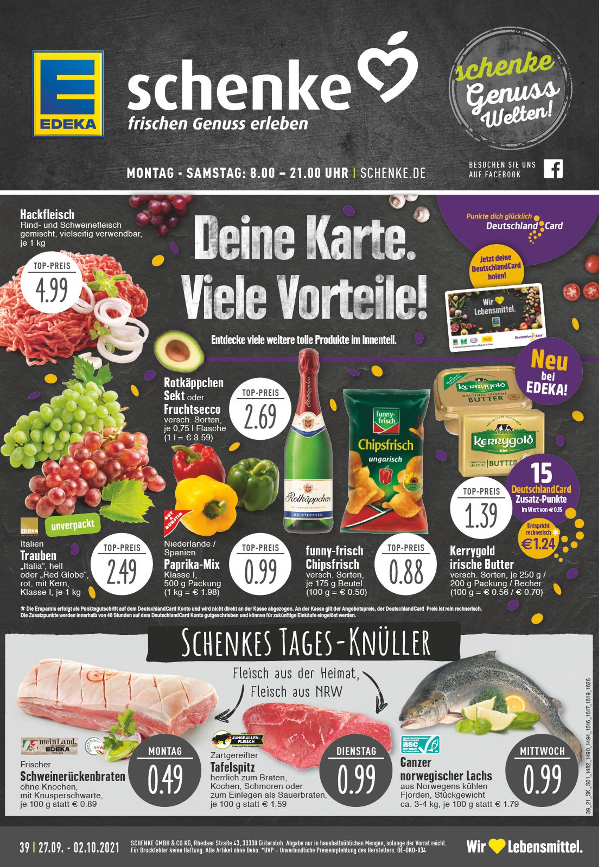E center Prospekt für Marienfeld mit 32 Seiten E center Prospekt für Marienfeld: "Aktuelle Angebote", 32 Seiten, 27.09.2021 - 02.10.2021