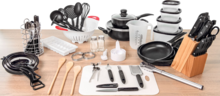Küchen-Starterset 80-teilig bei POCO in Augsburg Küchen-Starterset 80-teilig im Angebot bei POCO Augsburg für 79,99 €