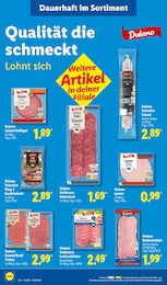 Wurst Angebot im aktuellen Lidl Prospekt auf Seite 12
