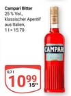 Bitter im Angebot bei GLOBUS in Neunkirchen Bitter Angebote von Campari bei GLOBUS Neunkirchen für 10,99 €