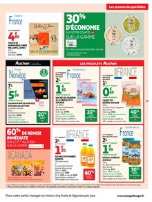 Promotion Bio dans le prospectus Auchan Hypermarché, valable du 11/08/2026 au 23/08/2026 Promo Bio dans le catalogue Auchan Hypermarché du moment à la page 13