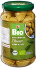 Grüne Bio-Oliven im Angebot bei Kaufland in Mülheim Grüne Bio-Oliven Angebote von K-BIO bei Kaufland Mülheim für 2,49 €