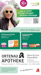 Aktueller mea - meine apotheke Apotheken Prospekt für Ortenberg: Unsere Juli-Angebote mit 4} Seiten, 01.07.2025 - 31.07.2025