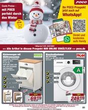 Waschmaschine im POCO Prospekt in Kempten Aktueller POCO Prospekt mit Waschmaschine, "Coole Preise - mit POCO perfekt durch den Winter", Seite 1