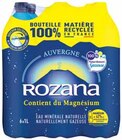 EAU MINÉRALE NATURELLE GAZEUSE - ROZANA en promo chez Intermarché Saint-Nazaire à 0,89 €