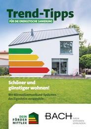 Bach Baustoffe Prospekt für Geseke: "Trend-Tipps für die energetische Sanierung", 10 Seiten, 14.03.2025 - 23.03.2025