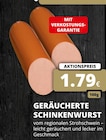 Geräucherte Schinkenwurst Angebote bei REWE Bergheim für 1,79 €
