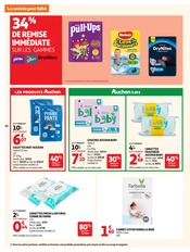 Promos Couches dans le catalogue "LA RENTRÉE À PRIX K.O." de Auchan Hypermarché Couches en promo dans le catalogue Auchan Hypermarché à la page 20