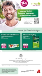 Apotheken Prospekt von mea - meine apotheke in Haigerloch Aktueller mea - meine apotheke Apotheken Prospekt für Haigerloch: Unsere August-Angebote mit 4} Seiten, 01.08.2026 - 31.08.2026