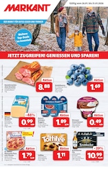 Markant Nordwest Prospekt für Hinte: "DER MARKT FÜR GUTES ESSEN UND TRINKEN", 12 Seiten, 26.01.2026 - 31.01.2026