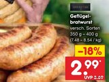 Aktuelle Bratwurst Angebote bei Netto Marken-Discount in Berlin Aktuelles Geflügel-bratwurst Angebot bei Netto Marken-Discount in Berlin ab 2,99 €