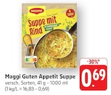 Guten Appetit Suppe bei EDEKA im Prospekt "" für 0,69 €