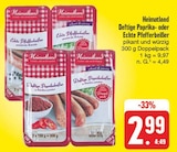 Aktuelles Deftige Paprika- oder Echte Pfefferbeißer Angebot bei EDEKA in Dresden ab 2,99 €