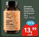 Immun Pro von get your wellbeing im aktuellen budni Prospekt
