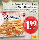 Ristorante Pizza im Angebot bei EDEKA in Lippstadt Ristorante Pizza Angebote von Dr. Oetker bei EDEKA Lippstadt für 1,99 €
