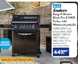 Gasgrill Boston Black Pro 4 SIKR Turbo, inkl. Wetterschutzhülle Angebote von Enders bei ALDI SÜD Offenburg für 449,00 €