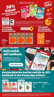 Handy im aktuellen Penny Prospekt (Offenbach (Main)) Handy im Penny Prospekt "Wer günstig will, muss Penny." mit 50 Seiten (Offenbach (Main))