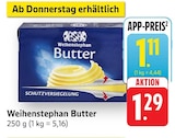 Butter Angebote von Weihenstephan bei EDEKA Bensheim für 1,11 €