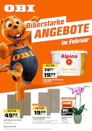 Gartenbepflanzung im OBI Prospekt Gartenbepflanzung im OBI Prospekt "BIBERSTARKE ANGEBOTE" auf Seite 1