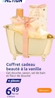 Coffret cadeau beauté à la vanille en promo chez Action Saint-Martin-Boulogne à 6,49 €