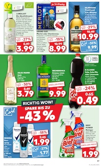 Cola im Kaufland Prospekt "Aktuelle Angebote" mit 52 Seiten (Velbert)