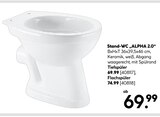 Stand-WC „ALPHA 2.0“ Tiefspüler Angebote bei Hellweg Potsdam für 69,99 €