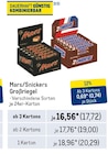 Großriegel Angebote von Mars/Snickers bei Metro Nürnberg für 17,72 €