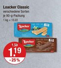 Classic im Angebot bei V-Markt in Regensburg Classic Angebote von Loacker bei V-Markt Regensburg für 1,19 €
