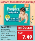 Baby Dry Angebote von PAMPERS bei Kaufland Krefeld für 7,49 €