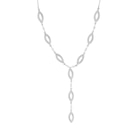 Collier en argent rhodié et oxydes de zirconium en promo chez E.Leclerc Collier en argent rhodié et oxydes de zirconium dans le catalogue E.Leclerc