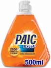 Liquide vaisselle ultra degraissant Excel 2(b) - Paic en promo chez Intermarché Saint-Maur-des-Fossés à 0,86 €