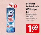 Domestos Kraft & Frische WC-Reiniger Gel Angebote bei famila Nordost Langenhagen für 1,69 €